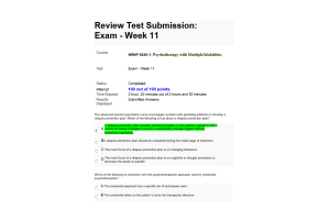 NRNP 6645-1 Week 11 Final Exam